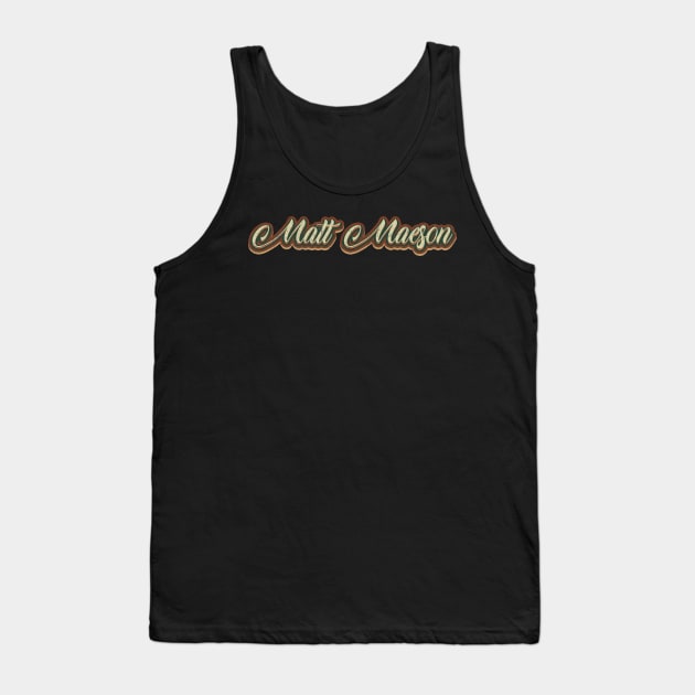 vintage tex Matt Maeson Tank Top by Rada.cgi